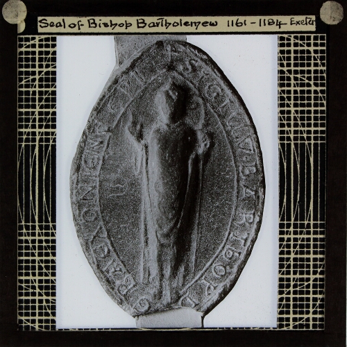 Seal of Bishop Bartholomew, 1161-1184