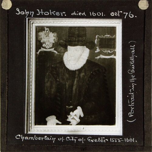 John Hoker, died 1601, aet 76
