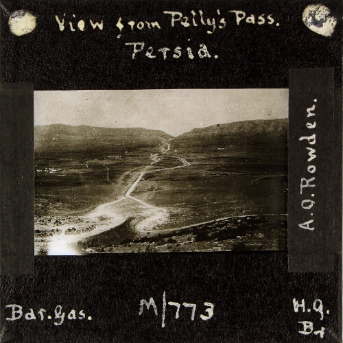 View from Pelly's Pass, Persia