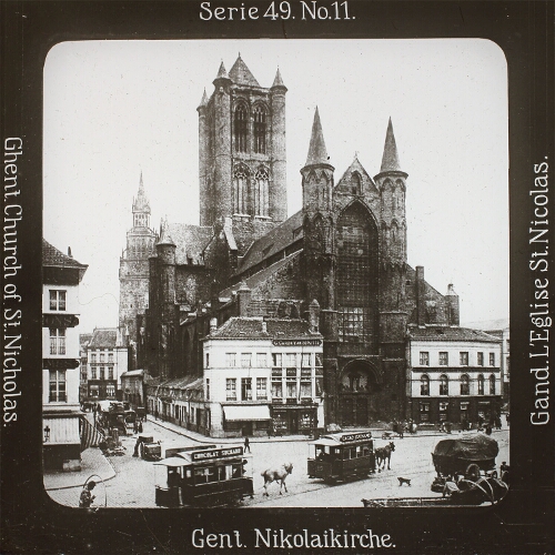 Gent. Nikolaikirche.