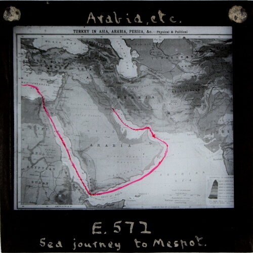Arabia, etc. -- Sea journey to Mespot