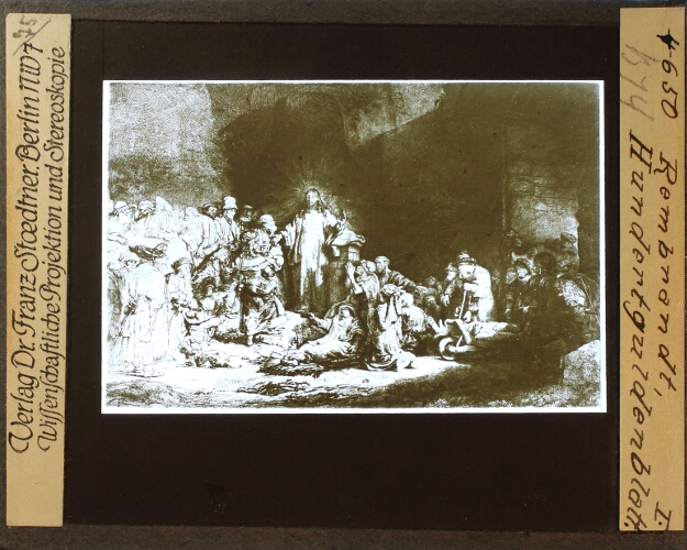 Rembrandt, Hundertguldenblatt