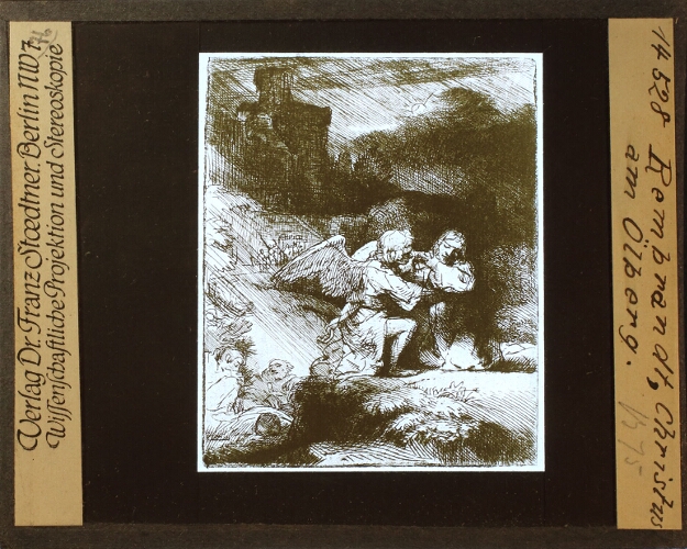 Rembrandt, Christus am Ölberg