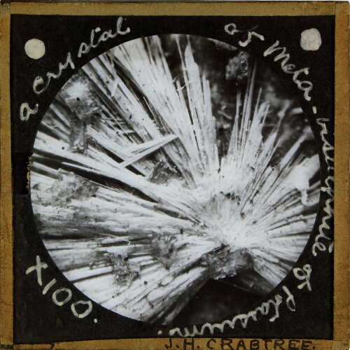 A Crystal of Meta-bisulphite of Potassium x 100