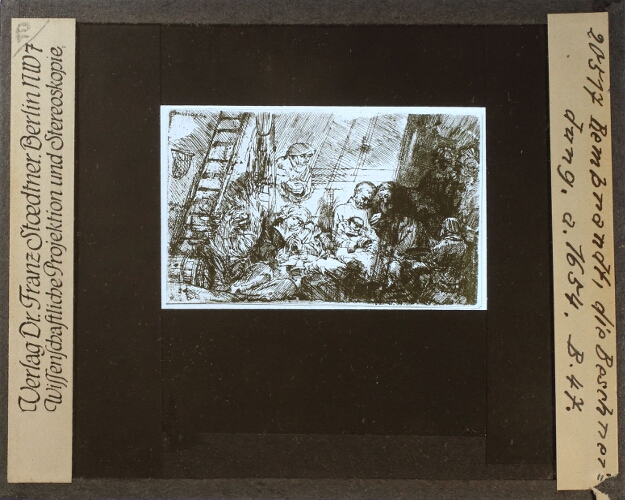 Rembrandt, die Beschneidung (a. 1654)