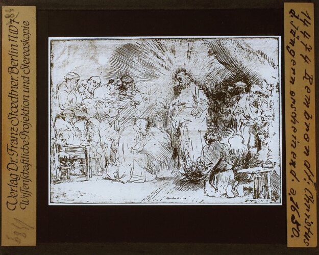 Rembrandt, Christus den Jüngern arscheinend