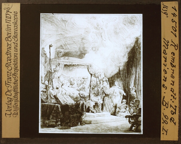 Rembrandt, Tod Mariens