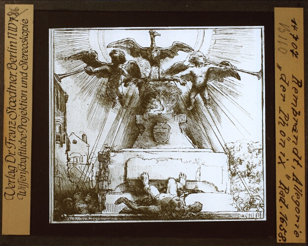 Rembrandt, Allegorie 'Der Phoenix'