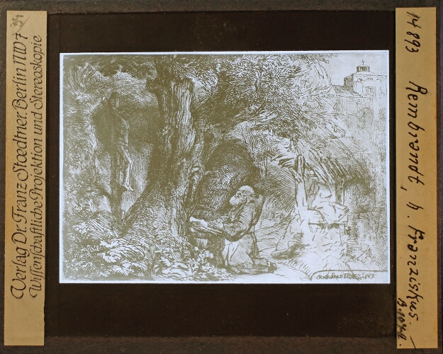 Rembrandt, h. Franziskus