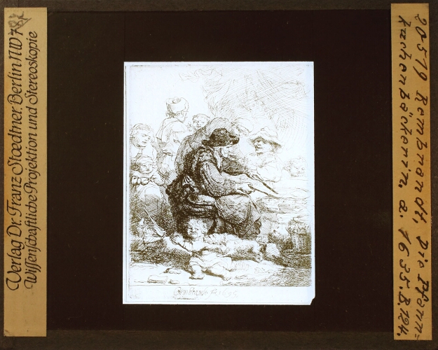Rembrandt, Die Pfannkuchenbäckerin