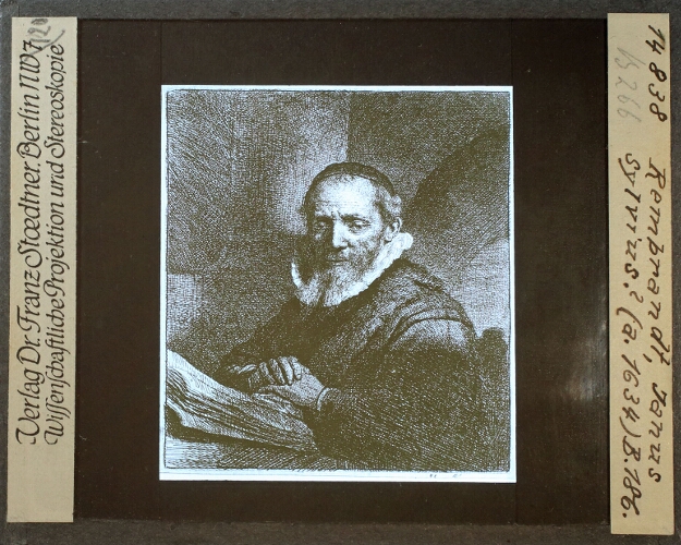 Rembrandt, Janus Sylvius (a. 1634)