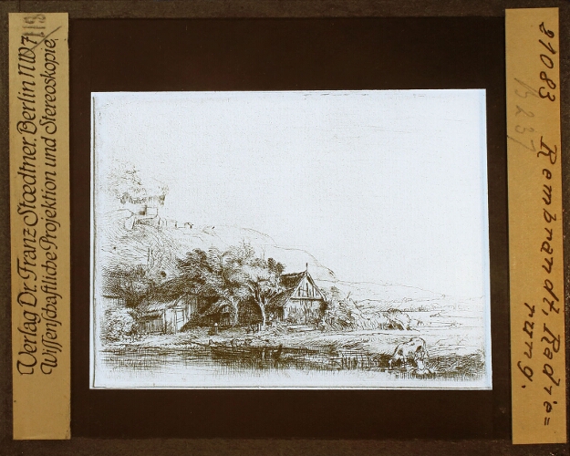 Rembrandt, Radierung.