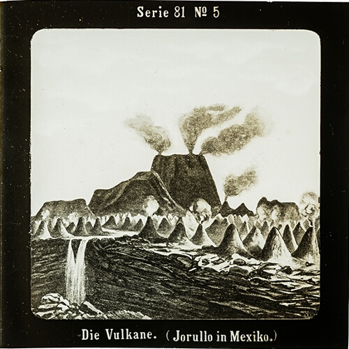 Die Vulkane. (Jorullo in Mexico.)