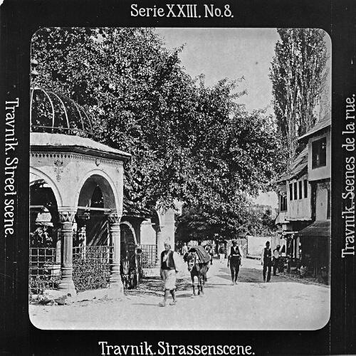 Travnik. Strassenscene.– alternative version