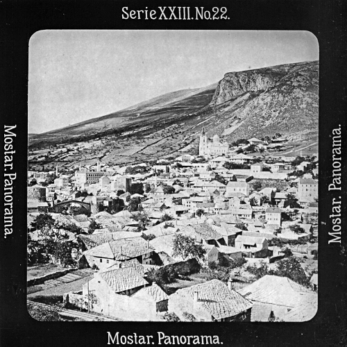 Mostar. Panorama.– alternative version