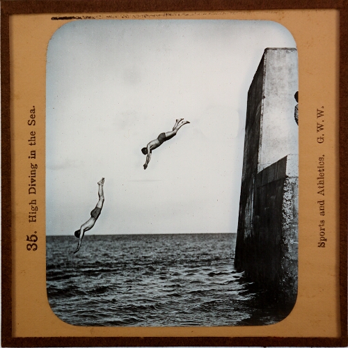 High Diving in the Sea