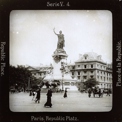 Paris. Republic Platz.