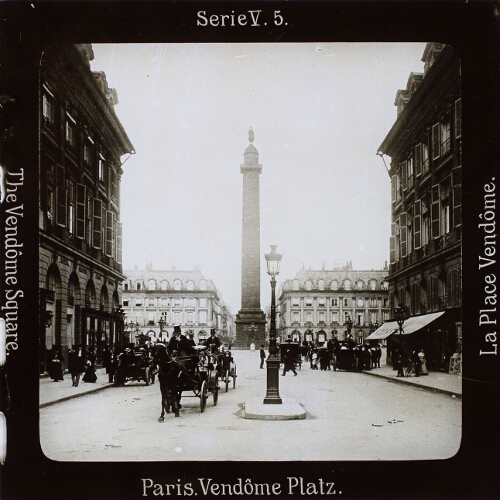 Paris. Vendôme Platz.