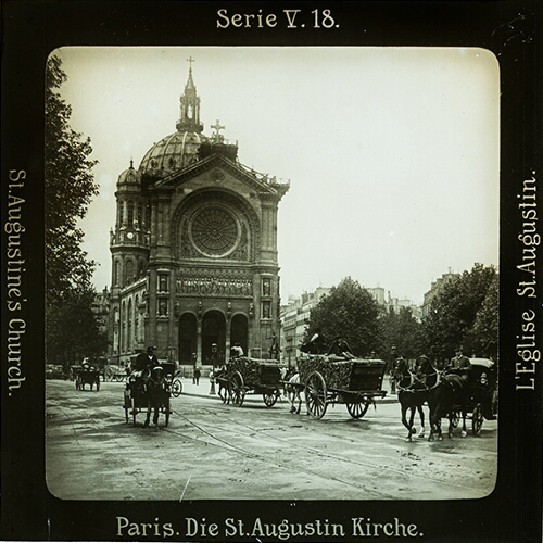 Paris. Die St. Augustin Kirche.– primary version