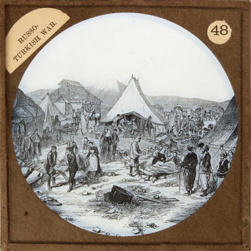 Camp for the Wounded at Magra, near Kars