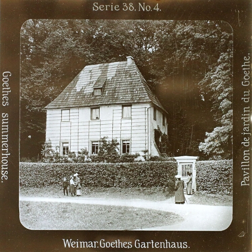 Weimar. Goethes Gartenhaus.