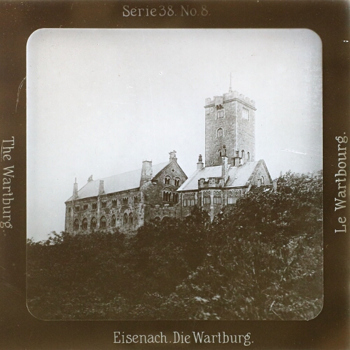Eisenach. Die Wartburg.