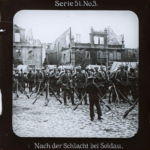 Nach der Schlacht bei Soldau.