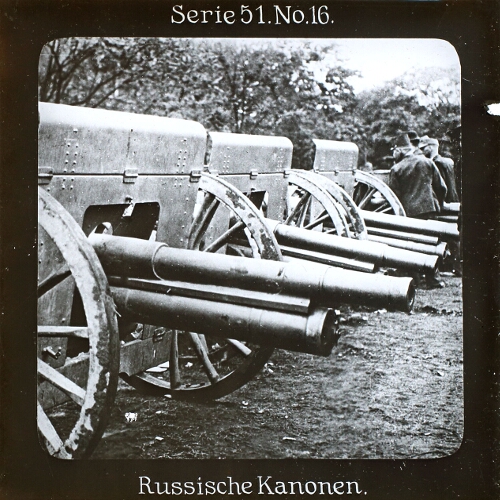 Russische Kanonen.