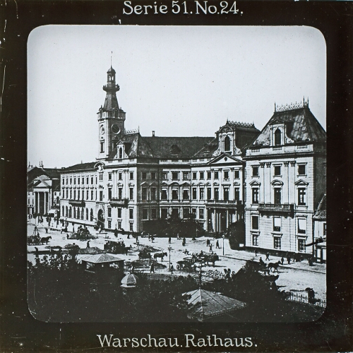 Warschauer Rathaus.
