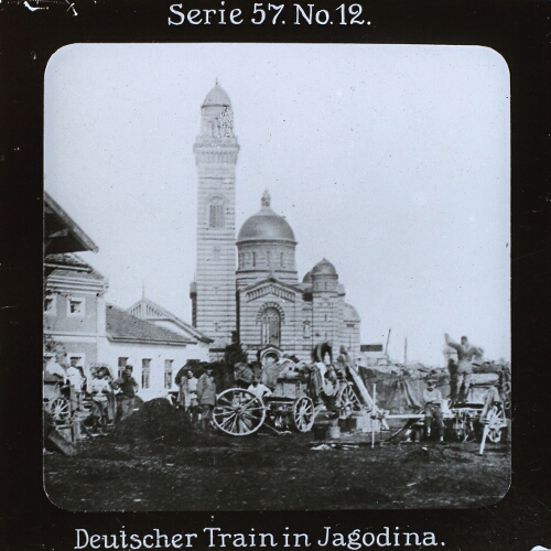 Deutscher Train in Jagodina