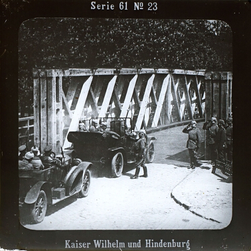 Kaiser Wilhelm und Hindenburg