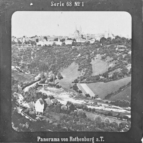 Panorama von Rothenburg a.T.