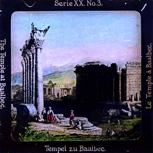 Tempel zu Baalbec.– alternative version