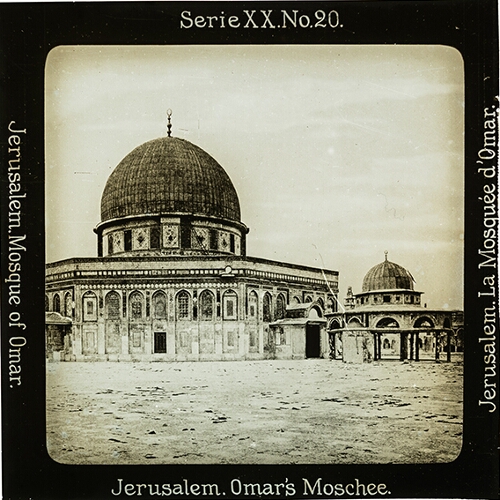 Jerusalem. Omar's Moschee.