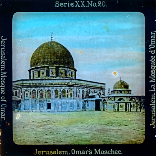 Jerusalem. Omar's Moschee.– alternative version