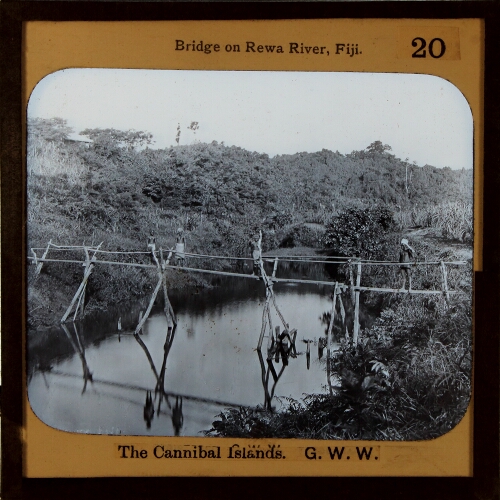 Bridge on Rewa River, Fiji