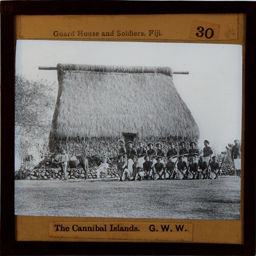 Guard House and Soldiers, Fiji