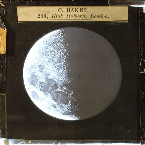 Maan, plaatje van C. Baker 244, High Holborn, London