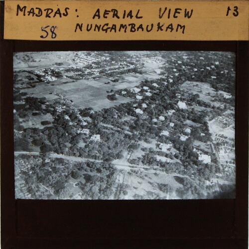 Madras: Aerial View, Nungambaukam