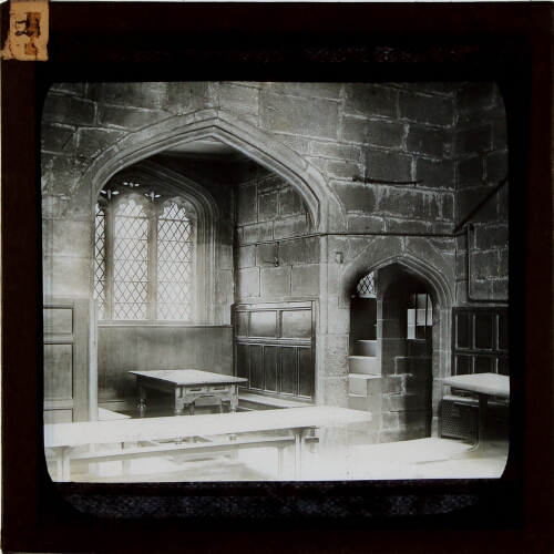 Alcove and stairway, Chetham's College