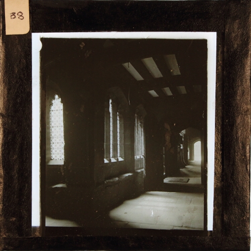 View in cloisters, Chetham's Hospital