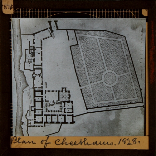 Plan of Cheethams, 1828