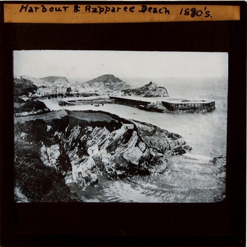 Harbour and Rapparee Beach ,1880s