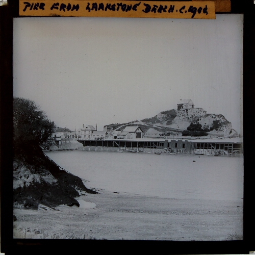Pier from Larkstone Beach, c.1900