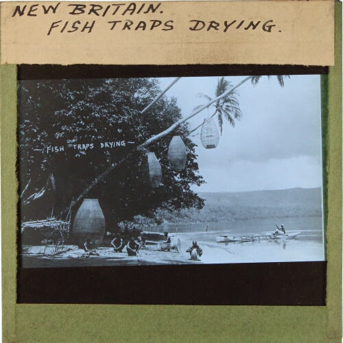 Fish Traps Drying, New Britain