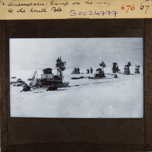 Amundsen: Camp on the way to the South Pole