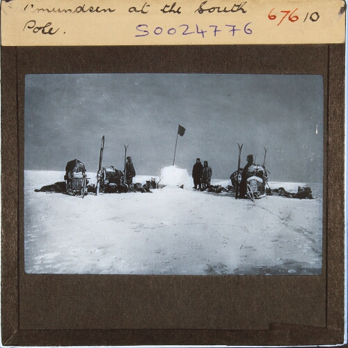 Amundsen at the South Pole 