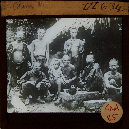 Group of Chinese native people
