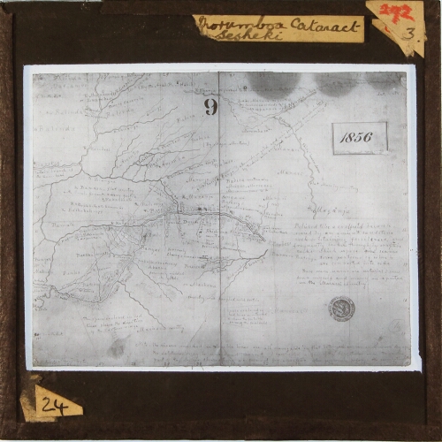 Morumboa cataract Sesheki [Map 1856]