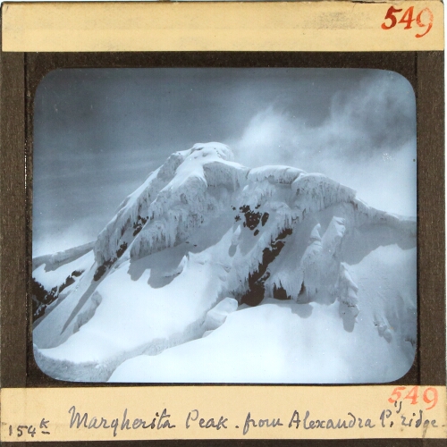 Margherita Peak, from Alexandra P. ridge